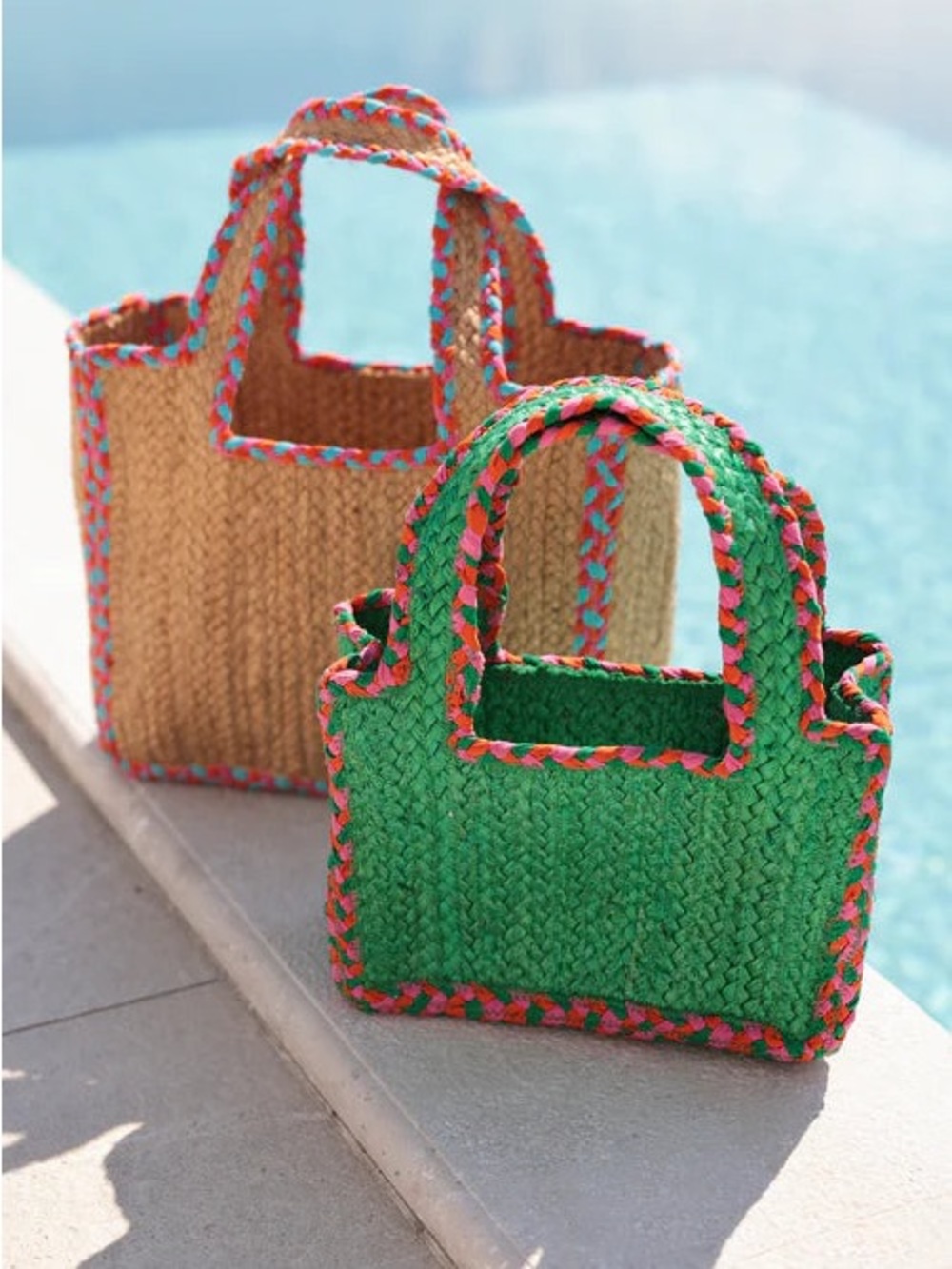 Shiraleah - Liv Tote 100% woven jute- natural bag - Picture 4 of 6